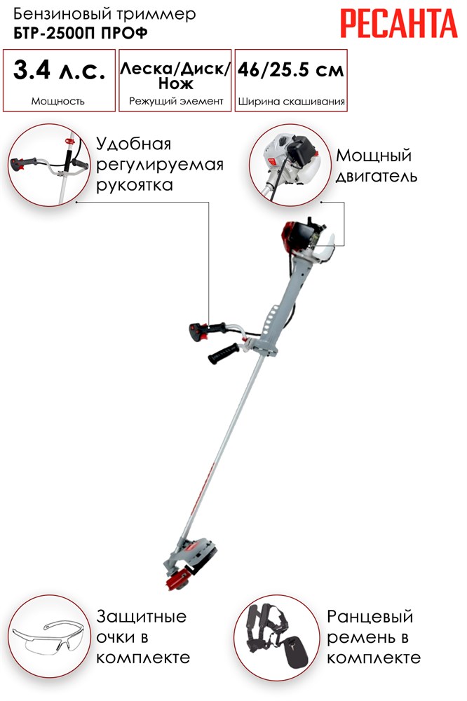Триммер ресанта бтр 2500. Ресанта БТР-2500п. Бензиновый триммер Ресанта БТР-2500п проф. Ресанта 2500 проф триммер. Триммер Ресанта бензотриммер.