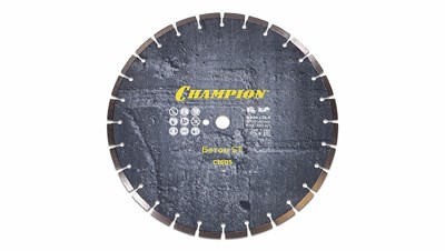 Диск алмазный CHAMPION бетон ST 400/25,4/10 Concremax (старый бетон, ж/б с наполн.сред.тв) 2225 - фото 45400