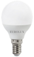 Лампа светодиодная EUROLUX LL-E-G45-7W-230-4K-E14 76/2/6