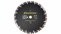 Диск алмазный CHAMPION универсальный ST 300/25,4/14 Fast Gripper (бетон, кирпич, тротуарная плитка), 1811